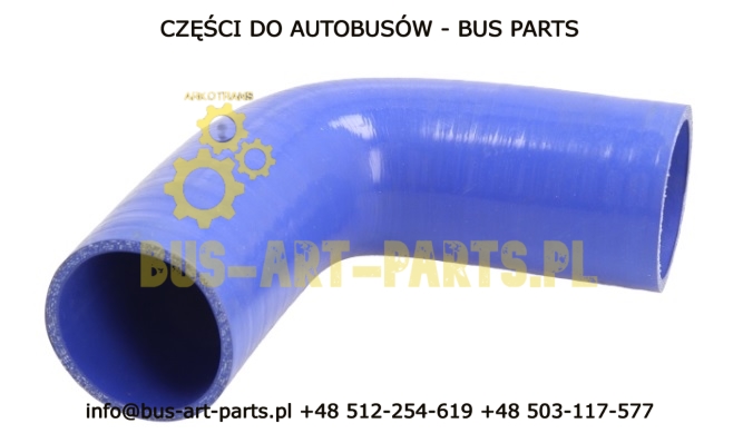 KOLANKO UKŁADU CHŁODZENIA 50X60X150/200 MERCEDES SILIKON