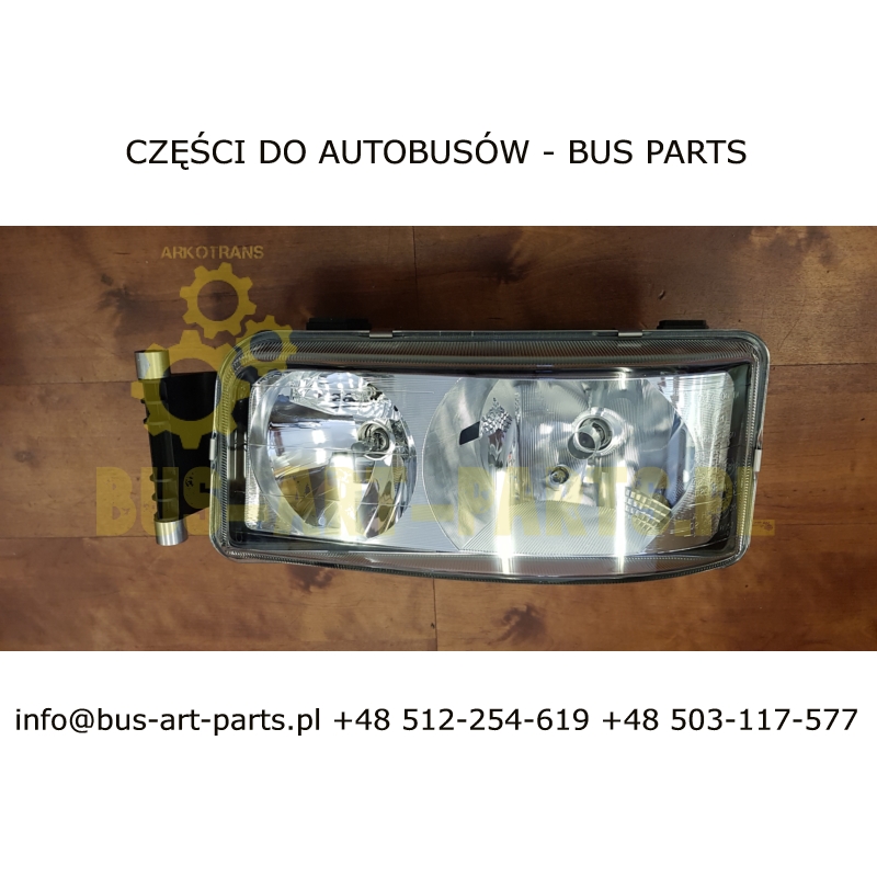 REFLEKTOR PRZÓD LEWY MAN R07 R08