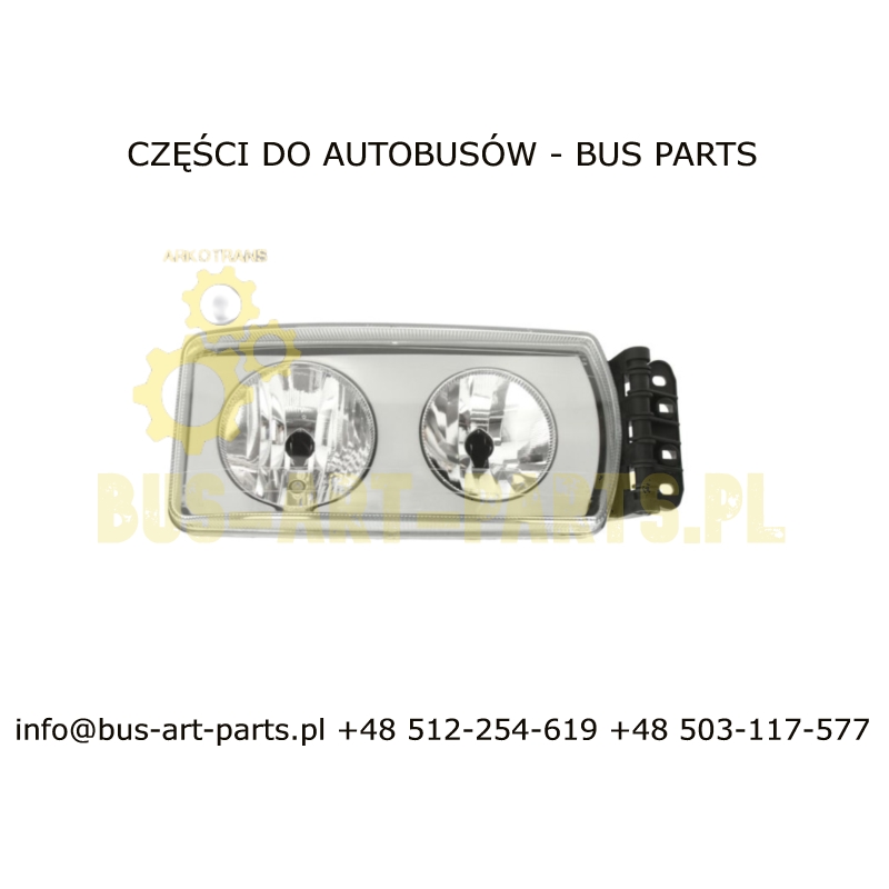 REFLEKTOR PRZÓD PRAWY IVECO CROSSWAY