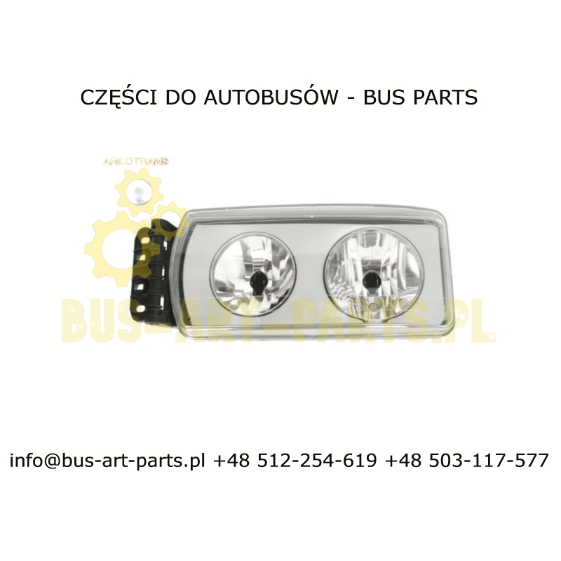 REFLEKTOR PRZÓD LEWY IVECO CROSSWAY