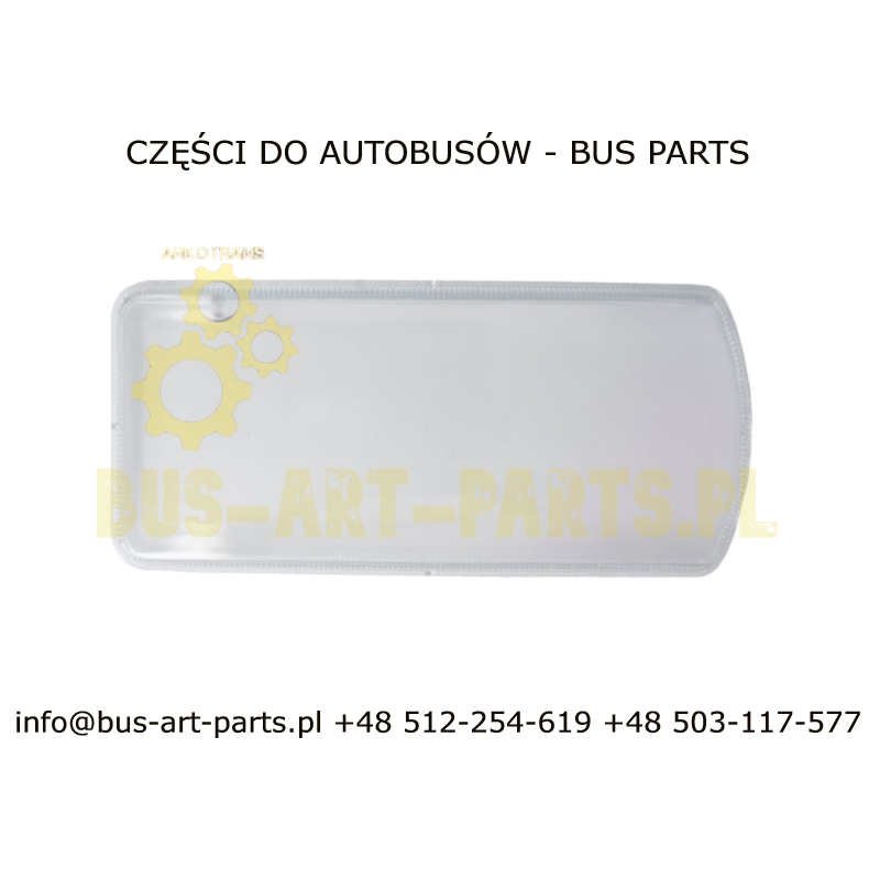 SZKŁO REFLEKTORA PRZÓD PRAWY IVECO CROSSWAY
