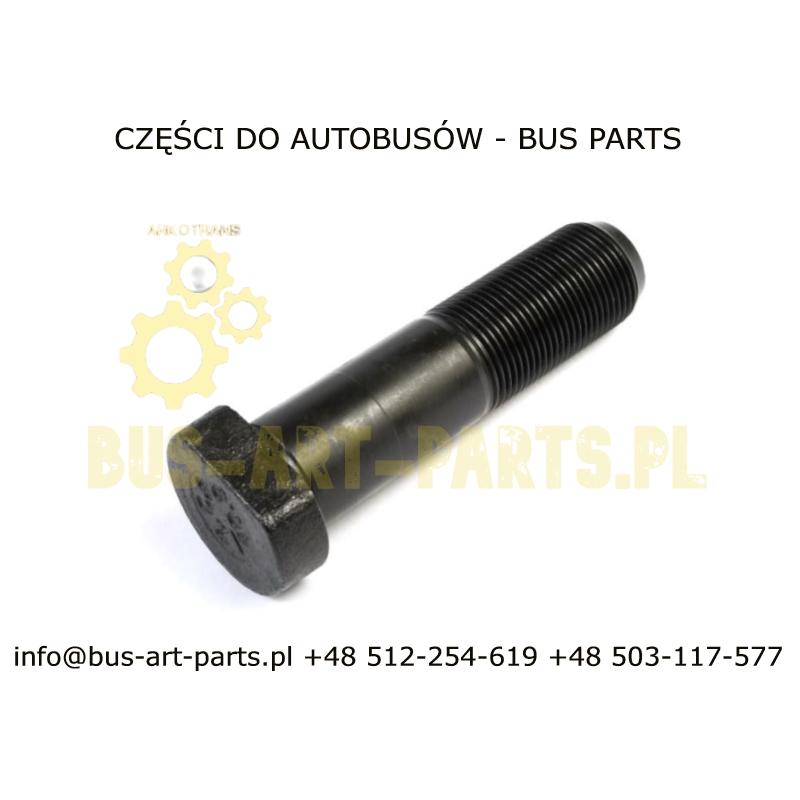 SZPILKA KOŁA M22X1.5 DŁ-85 ŚCIĘTY ŁEB MERCEDES O350 O404 TRAVEGO TOURISMO EURO 4 EURO 5 SETRA S3.. S4.. EURO 3 EURO 4 EURO 5