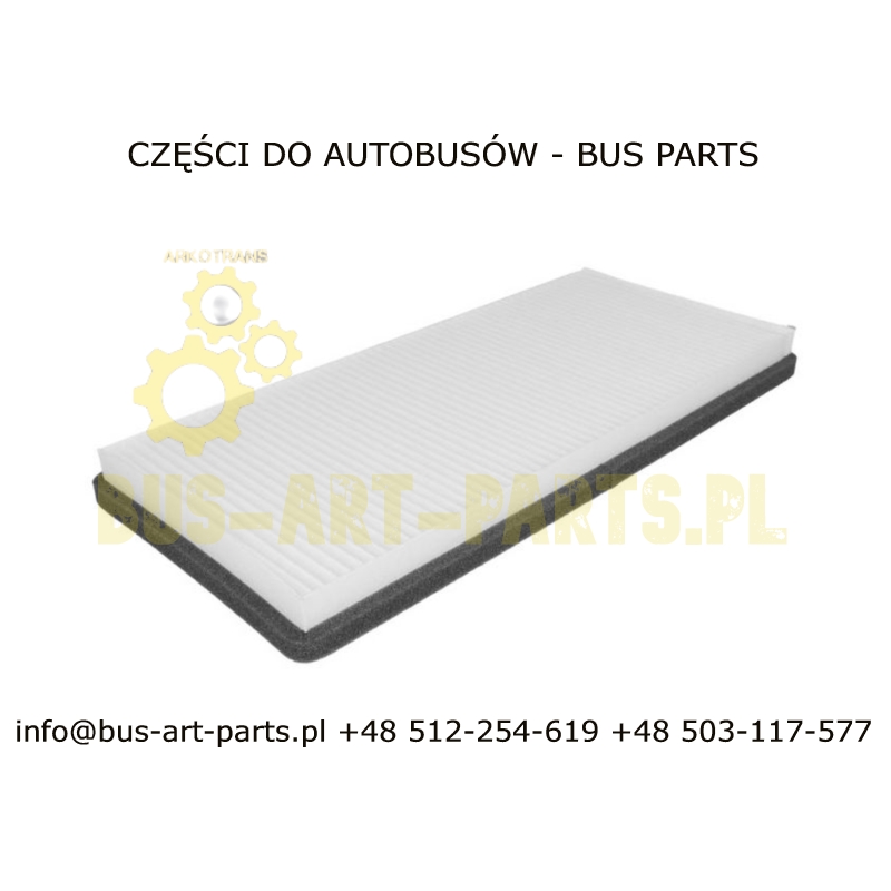 FILTR KABINY PRZEDNIEJ NAGRZEWNICY VOLVO 9000 9700 9900