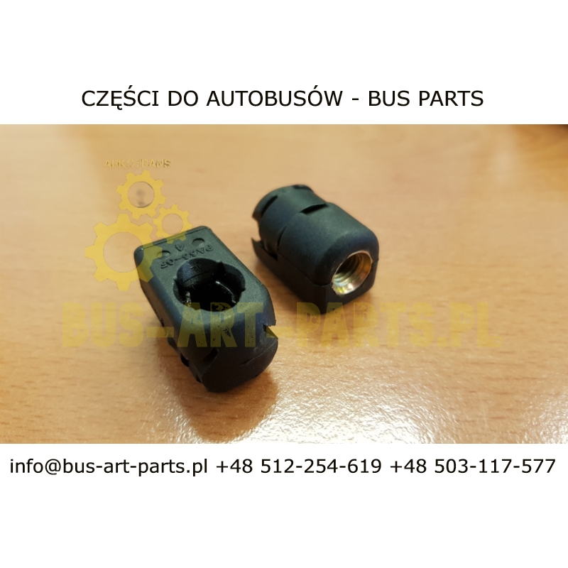 KOŃCÓWKA SIŁOWNIKA KLAPY M8 NA KULE Q-10