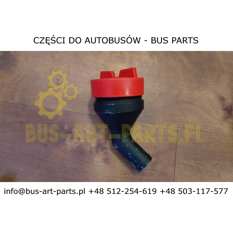 LEJEK RURA WLEWU OLEJU POD KOREK Z GWINTEM SETRA S3.. EURO 3 S4.. EURO 3 EURO 4 EURO 5 MERCEDES TOURISMO TRAVEGO EURO 3 EURO 4 E