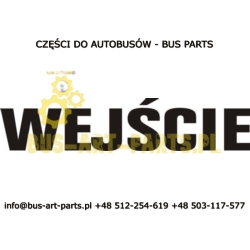 NAKLEJKA WEJŚCIE