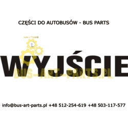 NAKLEJKA WYJŚCIE