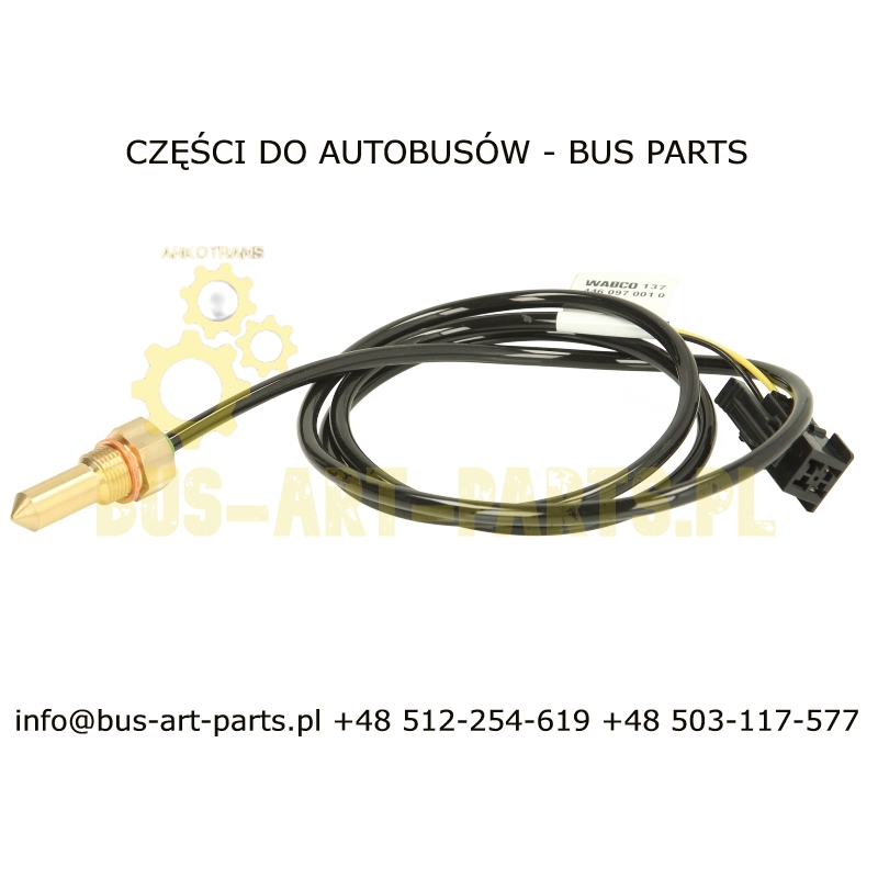 CZUJNIK TEMPERATURY WYJSCOWEJ WEBASTO THERMO M12X1,5 WTCZKA ŻEŃSKA 4-PINY  4460970010 1808100055 20266014