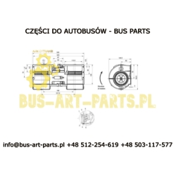 DMUCHAWA EBM-PAPST K3G097AP4601 K3G097-AP-4601