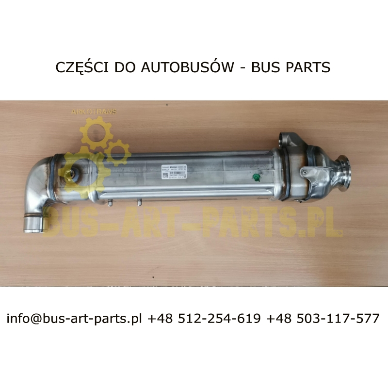 CHŁODNICA RECYRKULACJI SPALIN EGR SETRA S5.. S515 S516 MERCEDES OM470LA A4701400575 4701400575