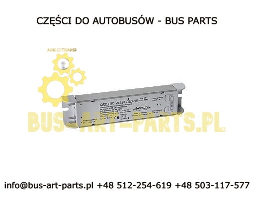 WYCOFANE ZASTĄPIONE PRZEZ 4421UNI/Z PRZETWORNICA NAPIĘCIA ŚWIETLÓWKI 24V 28W RESOLUX 94324-03D-05