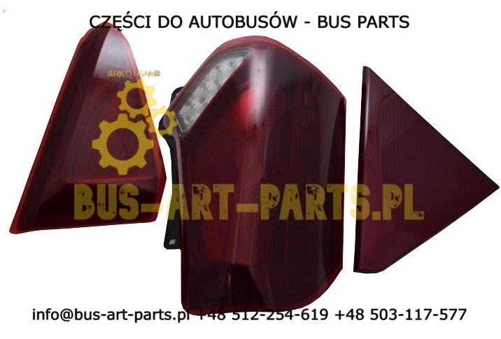 LAMPA ZESPOLONA TYŁ PRAWA SETRA S5.. HDH