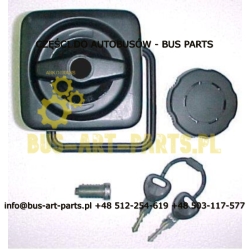 ZAMEK DRZWI PRZEDNICH KLAMKA ZAMIENNIK BEZ STYCZNIKA BOVA NEOPLAN EOS VANHOOL MERCEDES VARIO ZAMIENNIK DO 602N312