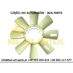 WENTYLATOR CHŁODNICY - WIATRAK MERCEDES O350 EURO 3 / SETRA S4.. S415 HD HDH GT GT-HD MERCEDES TRAVEGO TOURISMO PRZY PRZEKŁADNI