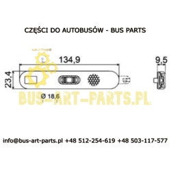 LAMPA OBRYSOWA LED BOVA MAGIQ MAN NEOPLAN ZAMIENNIK