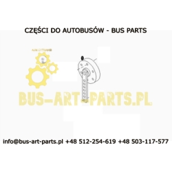 CZUJNIK POŁOŻENIA OSI SKRĘTNEJ WLECZONEJ VAN HOOL WTYCZKA 7 PIN MĘSKICH