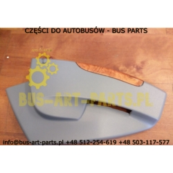OBUDOWA FOTELA LEWY KOLOR IMITACJA DREWNA - DREWNO MERCEDES O350 TOURISMO TRAVEGO SETRA S3.. S4..