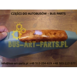OBUDOWA FOTELA LEWY KOLOR IMITACJA DREWNA - DREWNO MERCEDES O350 TOURISMO TRAVEGO SETRA S3.. S4..