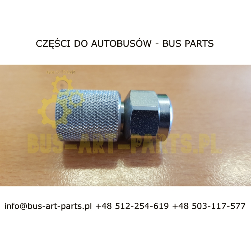 ZŁĄCZE HYDRAULICZNE DO NABIJANIA OLEJU W UKŁADZIE KIEROWNICZYM 3 OSI SETRA S4.. S3.. DO PRZYŁĄCZA 0331MB