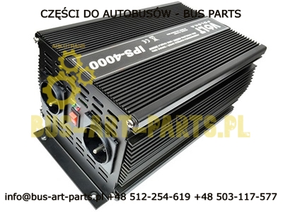 PRZETWORNICA NAPIĘCIA 4000W / 2000W 24V / 230V
