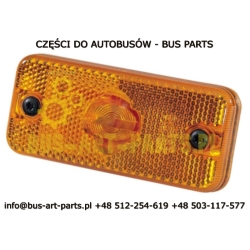 LAMPA OBRYSOWA POMARAŃCZOWA RENAULT FR1 ILIADE 110X50