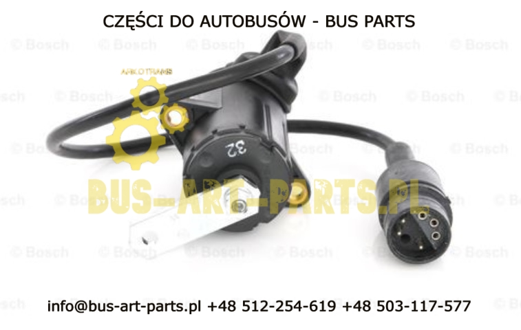 POTENCJOMETR GAZU MAN NEOPLAN VAN HOOL