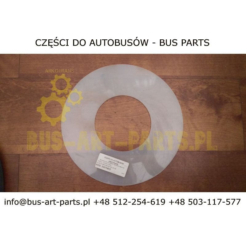 OSŁONA TULEJI TYLNEGO WÓZKA NEOPLAN Q-280