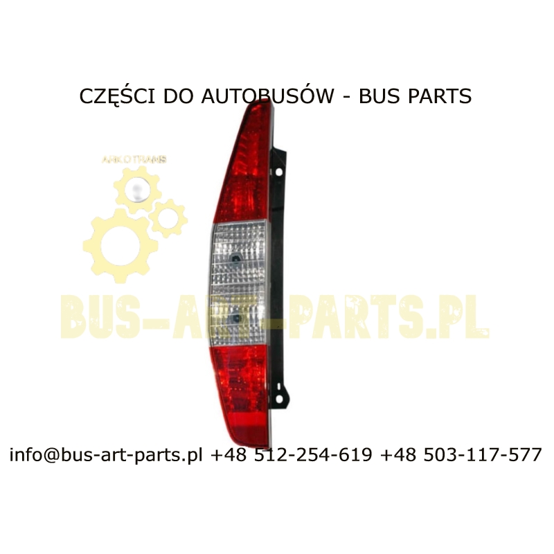 LAMPA ZESPOLONA TYŁ LEWA IRISBUS RECREO 504197206