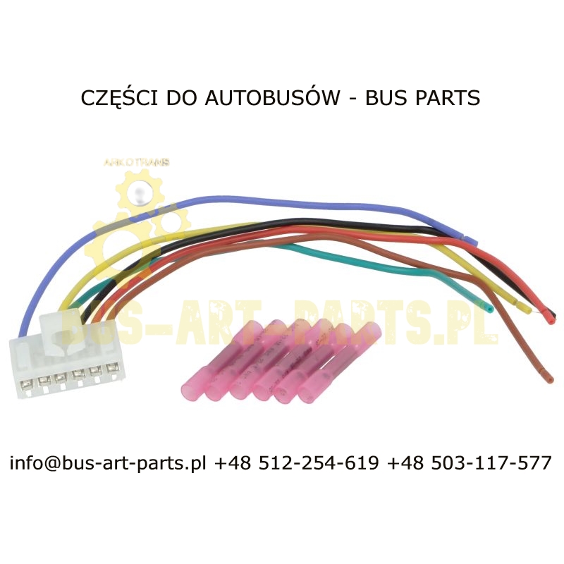 WTYCZKA LAMPY TYŁ IRISBUS RECREO DO LAMPY 504197207 504197206 6-PINÓW
