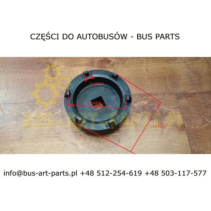 KLUCZ NAKRĘTKI PIASTY PRZÓD ZF  RL75E RL75EC RL82EC  VDL FUTURA II BOVA MAGIQ SOLARIS SOLBUS  DO NAKRĘTKI FI- 109-118mm ROWEK 11