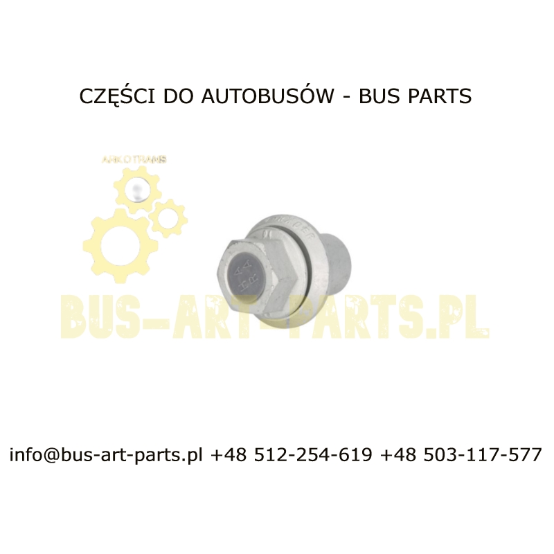 NAKRĘTKA KOŁA M22X1.5 DO FELG ALUMINIOWYCH TYŁ Z PODKŁADKĄ OBROTOWĄ