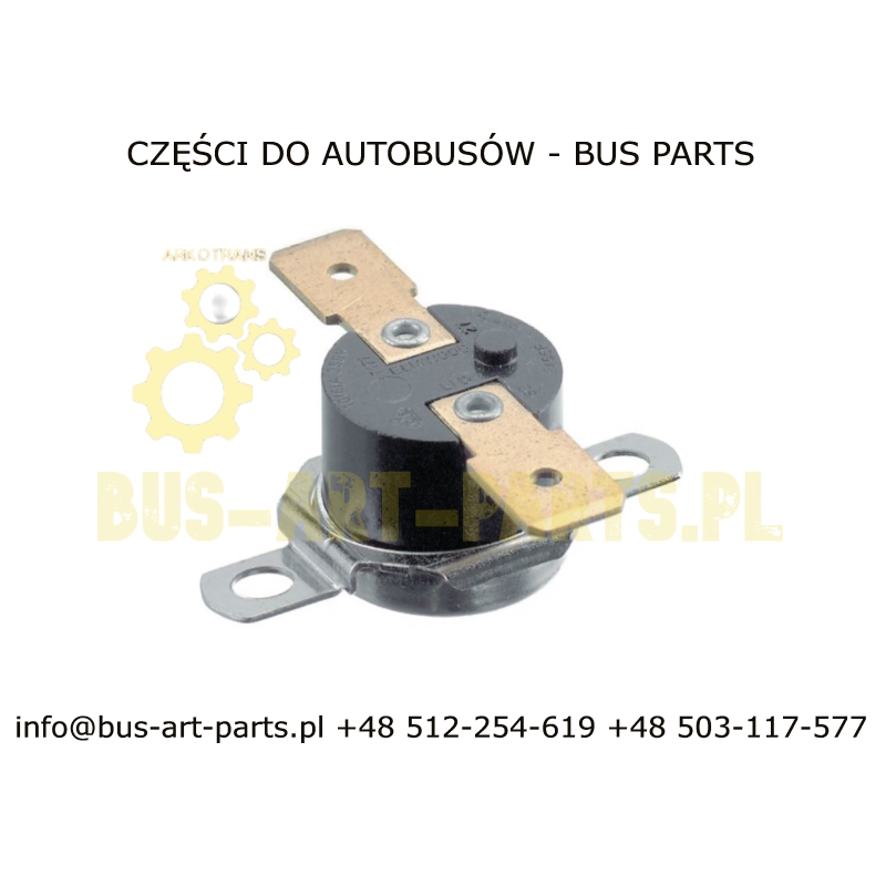 TERMOSTAT CZUJNIK SYSTEMU GASZENIA PRZECIW POŻAROWEGO KOMORY SILNIKA AUTOBUSU HONEYWELL 120C SOLARIS VACANZA I INNE 1802151000