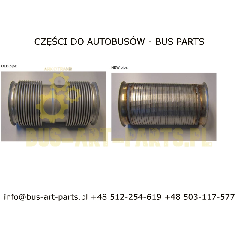 ŁĄCZNIK RURY WYDECHOWEJ  BOVA VDL FUTURA II EURO 5 6 MAGIQ EURO 5