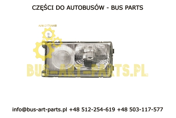 REFLEKTOR LEWY MERCEDES O405 O407  O303