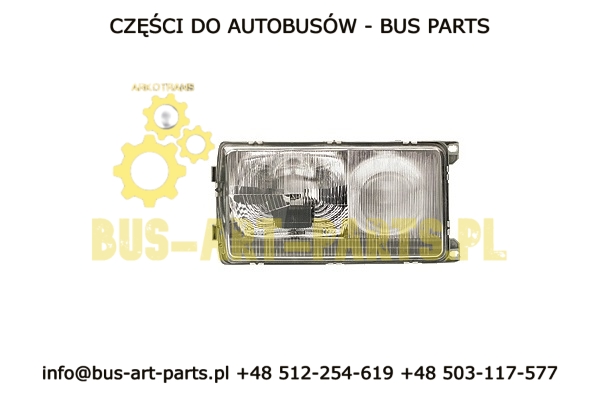 REFLEKTOR PRAWY MERCEDES O405 O407 O303