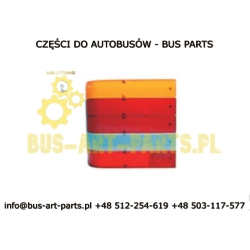WYCOFANE LAMPA ZESPOLONA TYŁ VAN HOOL T9.. LEWA