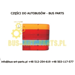WYCOFANE LAMPA ZESPOLONA TYŁ VAN HOOL T9.. PRAWA
