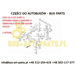 LINKA ZMIANY BIEGÓW SETRA S315NF ZF 6S-85  8384052000