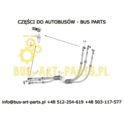 LINKA ZMIANY BIEGÓW DAF SB3000 SB4000 BERKHOFF IRIZAR MISTRAL MARCOPOLO