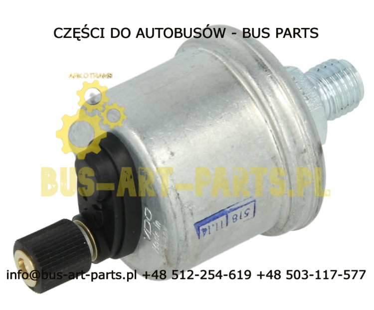 CZUJNIK CIŚNIENIA OLEJU POWIETRZA SETRA NEOPLAN SOLBUS 0-10BARVDO 29/13 M12X1,5
