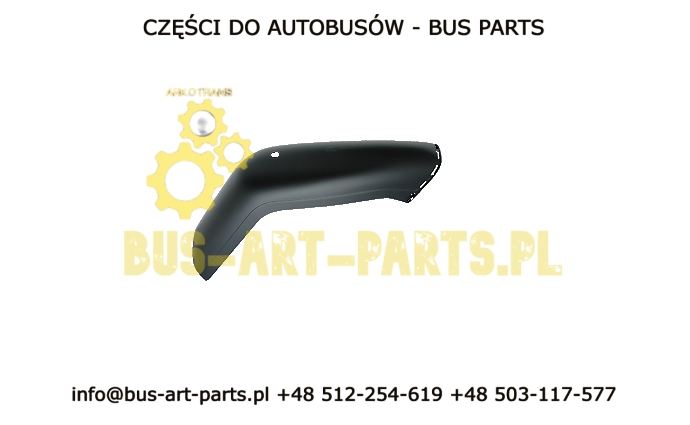 OBUDOWA LUSTERKA S3.. GT GT-HD HD PRAWA