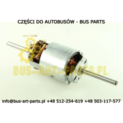SILNIK DMUCHAWY Q-60mm L-102mm/225mm OŚ Q-8mm L-60mm 24V BOSCH