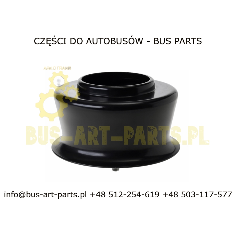 PODSTAWA PODUSZKI DOLNA VOLVO 9000 9700 9900 OŚ NAPĘDOWA ZA OSIĄ 20540784 21415151 130mm DO PODUSKI 6622N
