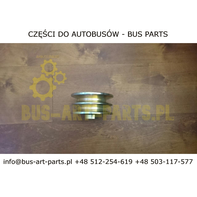 KOŁO PASOWE NAPINACZA PASKA KLIMATYZACJI 100X45 BOVA SCANIA IRIZAR SOLARIS