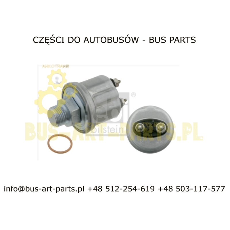 CZUJNIK CIŚNIENIA OLEJU PUSZKA 0-5 BAR M18x1,5 SETRA S3..GT-HD MERCEDES O405