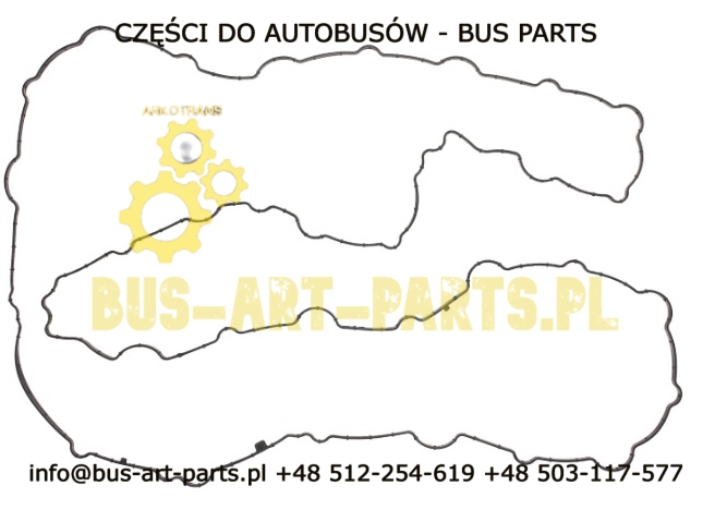 USZCZELKA POKRYWY ZAWORÓW SOLARIS URBINO BOVA DAF MX11 EURO 6