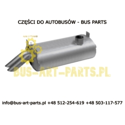 TŁUMIK SETRA S4..GT-HD S411HD TRAVEGO OM457 EURO 3  ORYGINAŁ DINEX