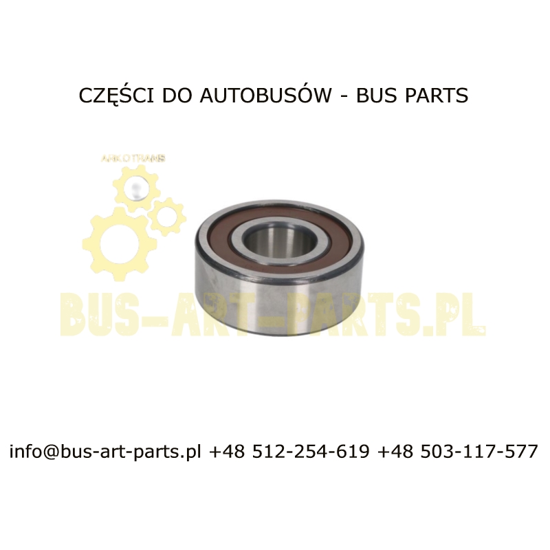 ŁOŻYSKO WAŁKA SPRZĘGŁOWEGO 25x62x24 MERCEDES TRAVEGO EURO 2 EURO 3 EURO 4 EURO 5 EURO 6 62305 2RSR O350 O404SETRA S2.. S3.. S4..