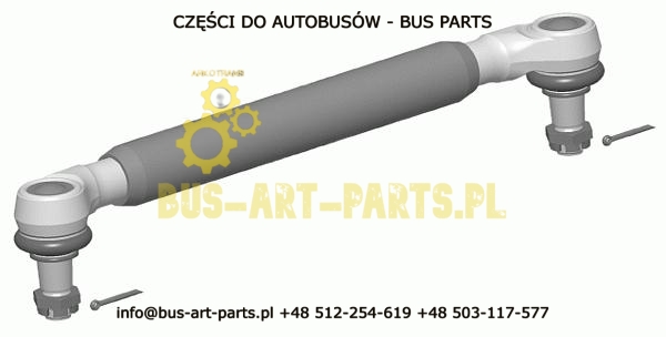 DRĄŻEK KIEROWNICZY ŚRODKOWY SCANIA IRIZAR