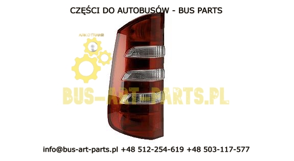 LAMPA ZESPOLONA TYŁ TOURISMO TRAVEGO LEWA
